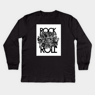 Rock and Roll Legend Kids Long Sleeve T-Shirt